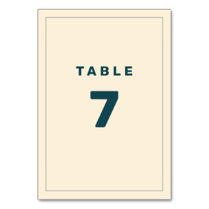 Table Turquoise et beige Wes Anderson Numéro de tableau