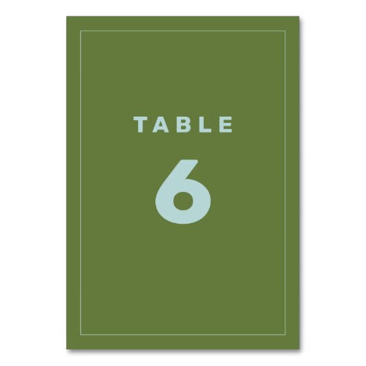 Table Vert et bleu Wes Anderson Numéro de tableau inspir (Par défaut)