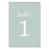 Table Vrai Simplicité 2 Mariage de verre de mer Numéro d (Dos)