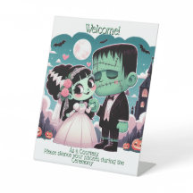 Welcome-Frankenstein et son signe de mariée