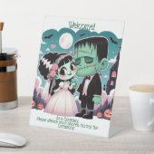 Table Welcome-Frankenstein et son signe de mariée (In SItu)