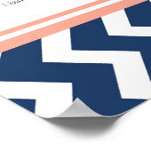 Tableau 15 Tableau 150 Chevron bleu invité (Coin)