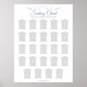 Tableau 24 Tableau Mariage bleu et gris (Devant)