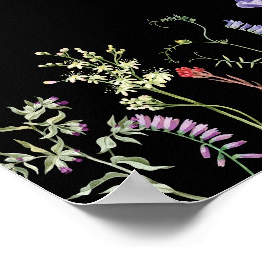 Tableau 6 Plan de siège Mariage Fleurs sauvages so (Coin)