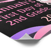 Tableau à la craie Licorne & Princesse premier jou (Coin)