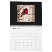Tableau à l'huile 2026 Calendrier 2.0 (Jan 2027)