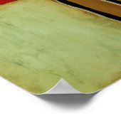 Tableau à panneaux multicolores avec feuille Brown (Coin)