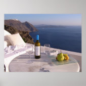 Tableau à Santorin (Devant)