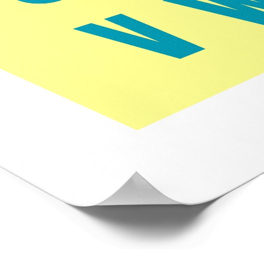 Tableau ABC, Poster de A à Z, OEuvre murale de la (Coin)