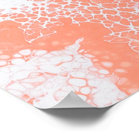 Tableau abstrait bleu et blanc (Coin)