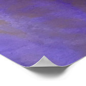 Tableau abstrait bleu et blanc (Coin)