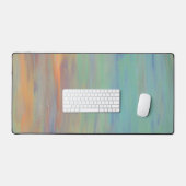 Tableau Abstrait bleu orange (Clavier et souris)