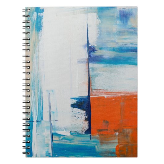 Tableau Abstrait Carnet photo spirale 80 pages (Devant)