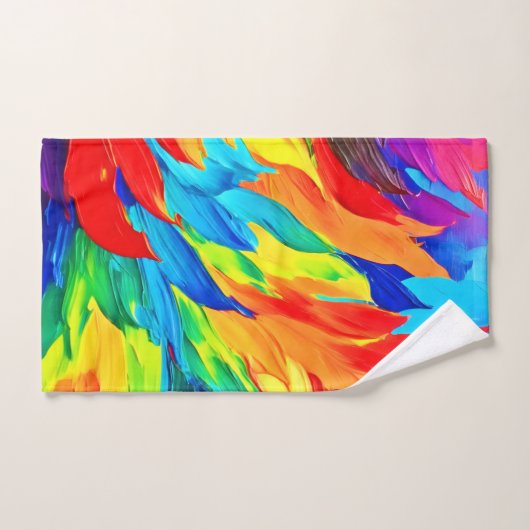 Tableau Abstrait de l'expressionnisme (Serviette à main)