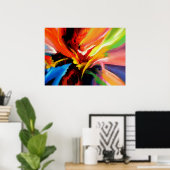 Tableau Abstrait de Serdar Hizli (Bureau à domicile)