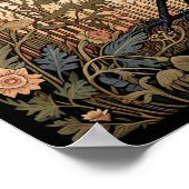 Tableau Abstrait d'oiseaux de corneille (Coin)