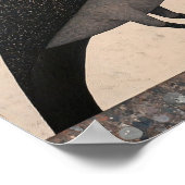 Tableau Abstrait d'oiseaux de corneille (Coin)