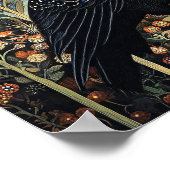 Tableau Abstrait d'oiseaux de corneille (Coin)