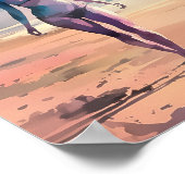 Tableau Abstrait d'une femme (Coin)