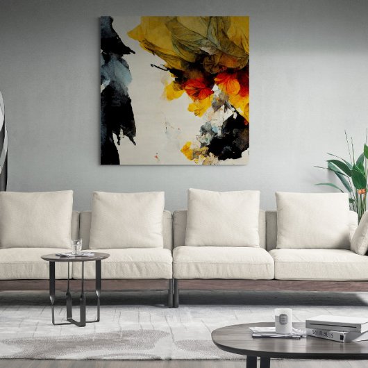 Tableau Abstrait "Flux de la nature". Impression C