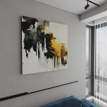 Tableau Abstrait "Vue sur le vent". Toile<br><div class="desc">Titre "Vue du vent". L'oeuvre est une impression profonde de mes pensées et inspirations avec l'essence de la nature. Je suis inspiré par la beauté de couleurs authentiques, la créativité et la diversité des environnements tropicaux. Alex Lansky est un artiste abstrait basé à Sao Paulo, il capture la beauté des...</div>