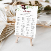 Tableau alphabétique classique simple et coloré