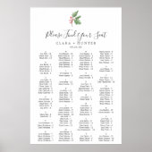 Tableau alphabétique de la verdure de Noël (Devant)