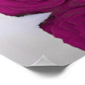 Tableau alphabétique Rose Cassis violet (Coin)