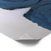 Tableau alphabétique Rose en acier poussiéreux (Coin)