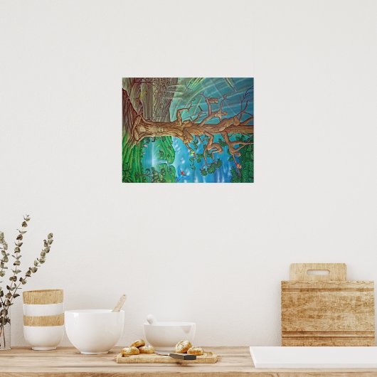 Tableau Arbre de vie/Mort (Cuisine)