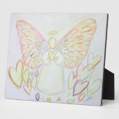 Tableau artistique Ange aux cœurs Cadeau Plaque (Côté)