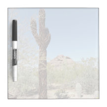 Tableau blanc effaçable à sec Désert de Sonora