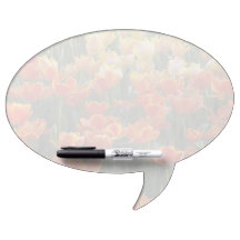 Tableau blanc effaçable à sec Tulipes