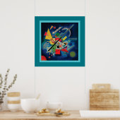 Tableau bleu de Wassily Kandinsky (Cuisine)