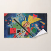 Tableau bleu de Wassily Kandinsky (Serviette à main)