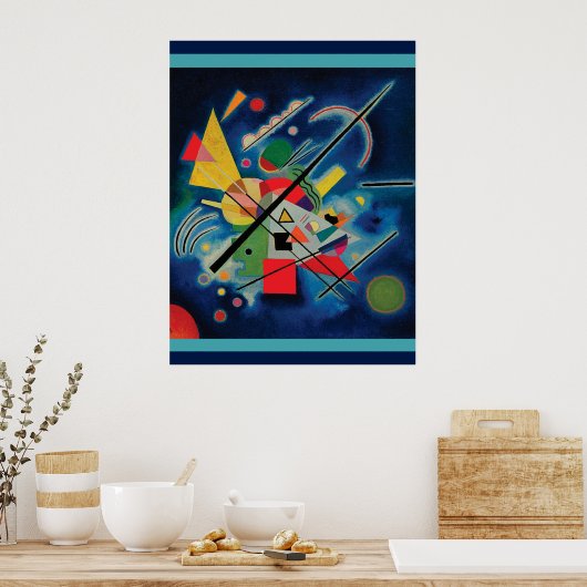 Tableau bleu de Wassily Kandinsky (Cuisine)