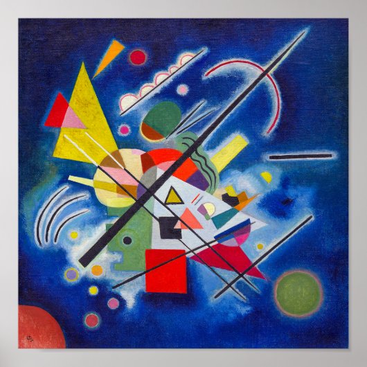 Tableau bleu | Wassily Kandinsky | (Devant)