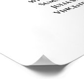 Tableau Boho bleu Mariage floral (Coin)