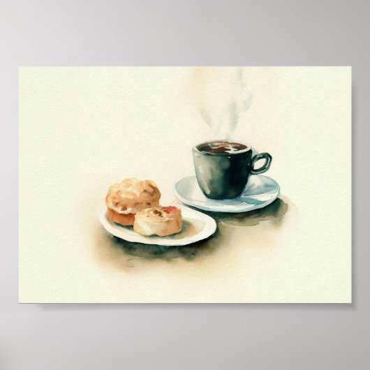 Tableau Café et Petit Déjeuner (Devant)