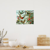 tableau classique de la faune des oiseaux colibris (Cuisine)