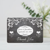 Tableau Cœur Mignon Initiales Typographie RSVP (Debout devant)