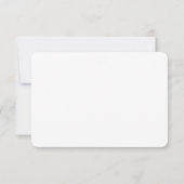 Tableau Cœur Mignon Initiales Typographie RSVP (Dos)