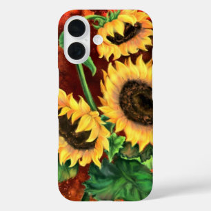 Tableau coque iphone des trois tournesols
