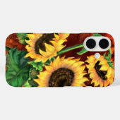 Tableau coque iphone des trois tournesols (Verso (horizontal))