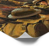 Tableau de bataille dans les tranchées de la guerr (Coin)