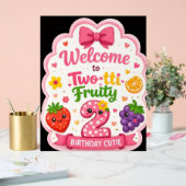 Tableau de bienvenue anniversaire Two-tti Fruity (Mariage)