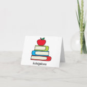Tableau de bord avec Carte pour notes Merci fille (Dos)