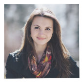 Tableau de bord - Cube photo personnalisée de grad (Devant)