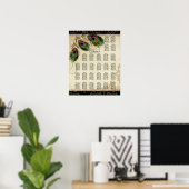 Tableau de bord de la table de réception, Peacock  (Bureau à domicile)