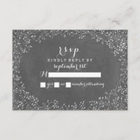 Tableau de bord de l'haleine du bébé inspiré RSVP